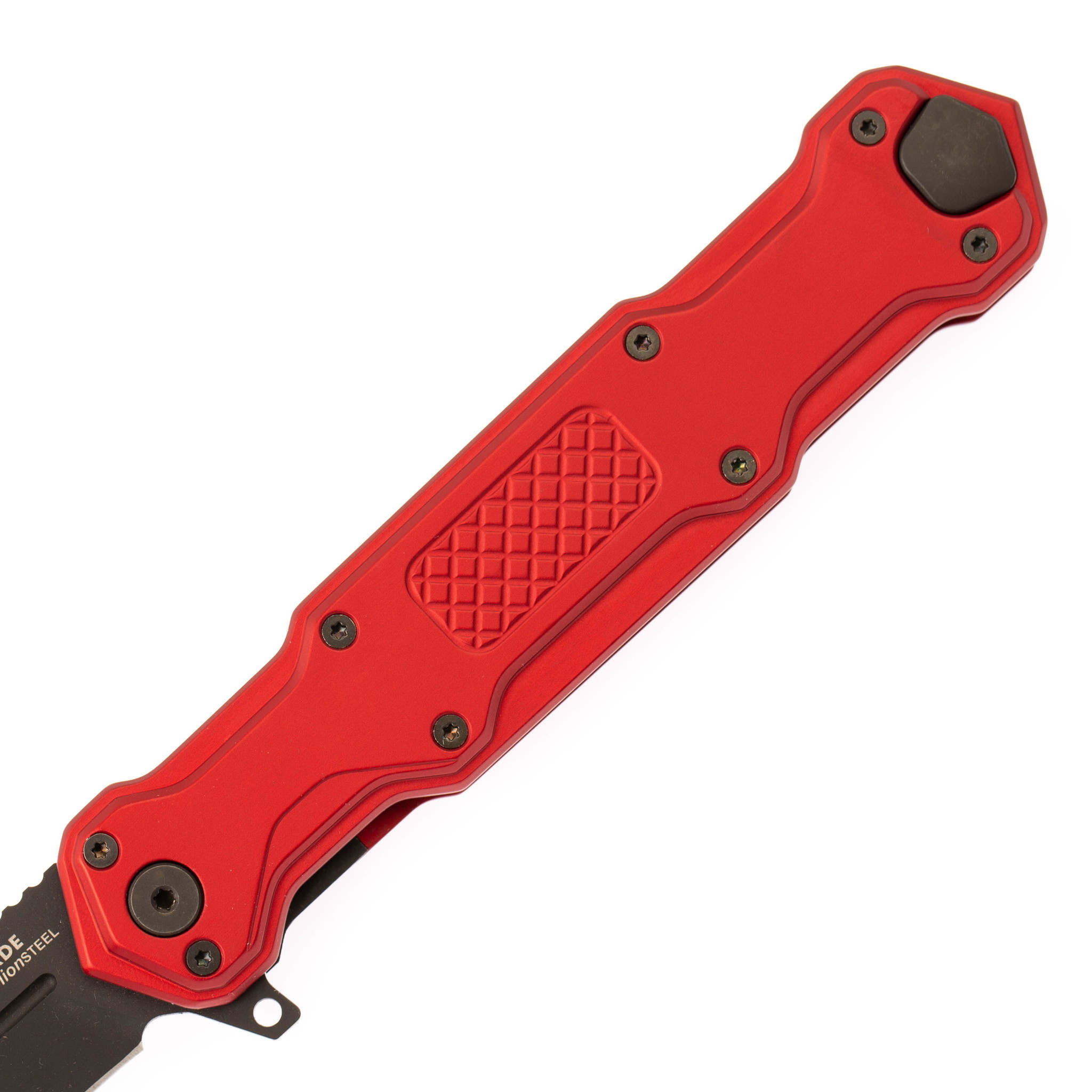 Складной нож Cosmo Red Black, сталь Sleipner - фото 2