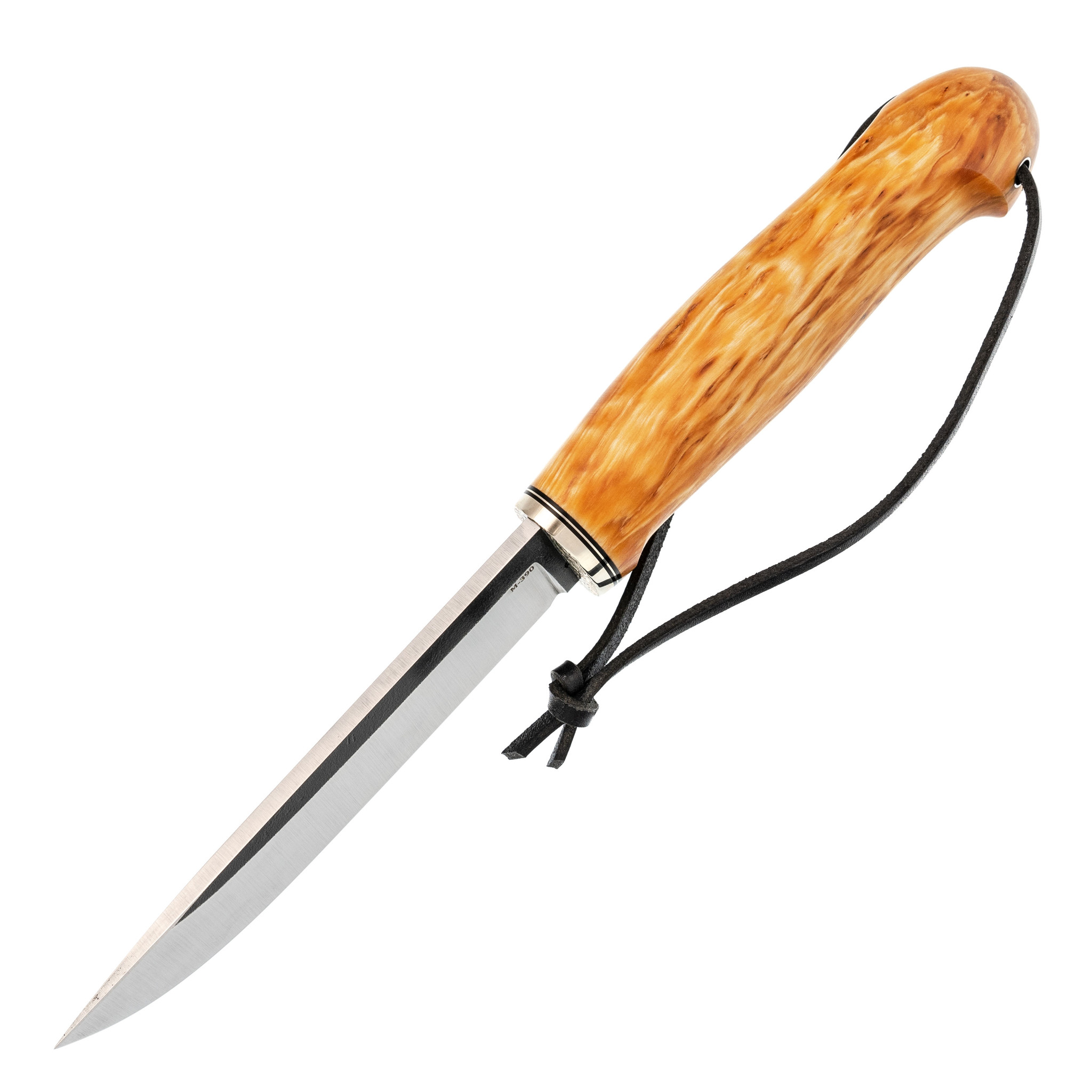 Нож Шмель, сталь D2, рукоять коричневый граб - фото 2