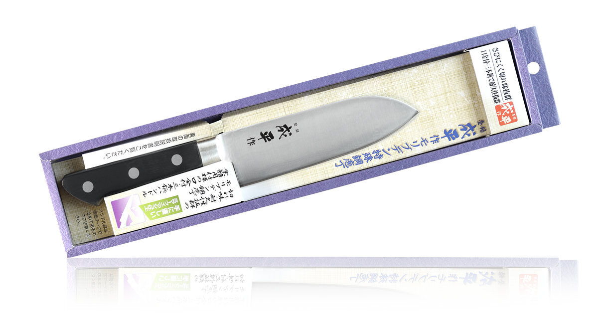фото Нож кухонный сантоку fuji cutlery fc-39, сталь мо-v, в картонной коробке tojiro