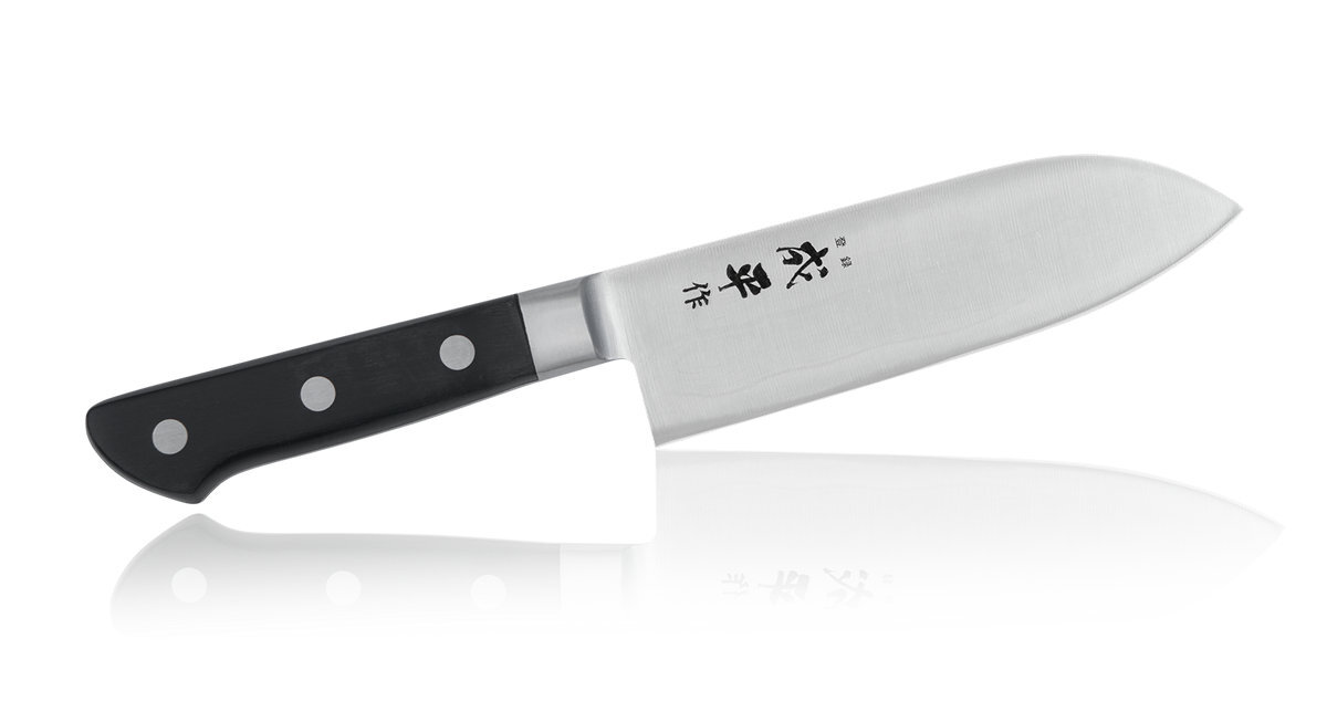 Нож кухонный сантоку Fuji Cutlery FC-39, сталь Мо-V, в картонной коробке