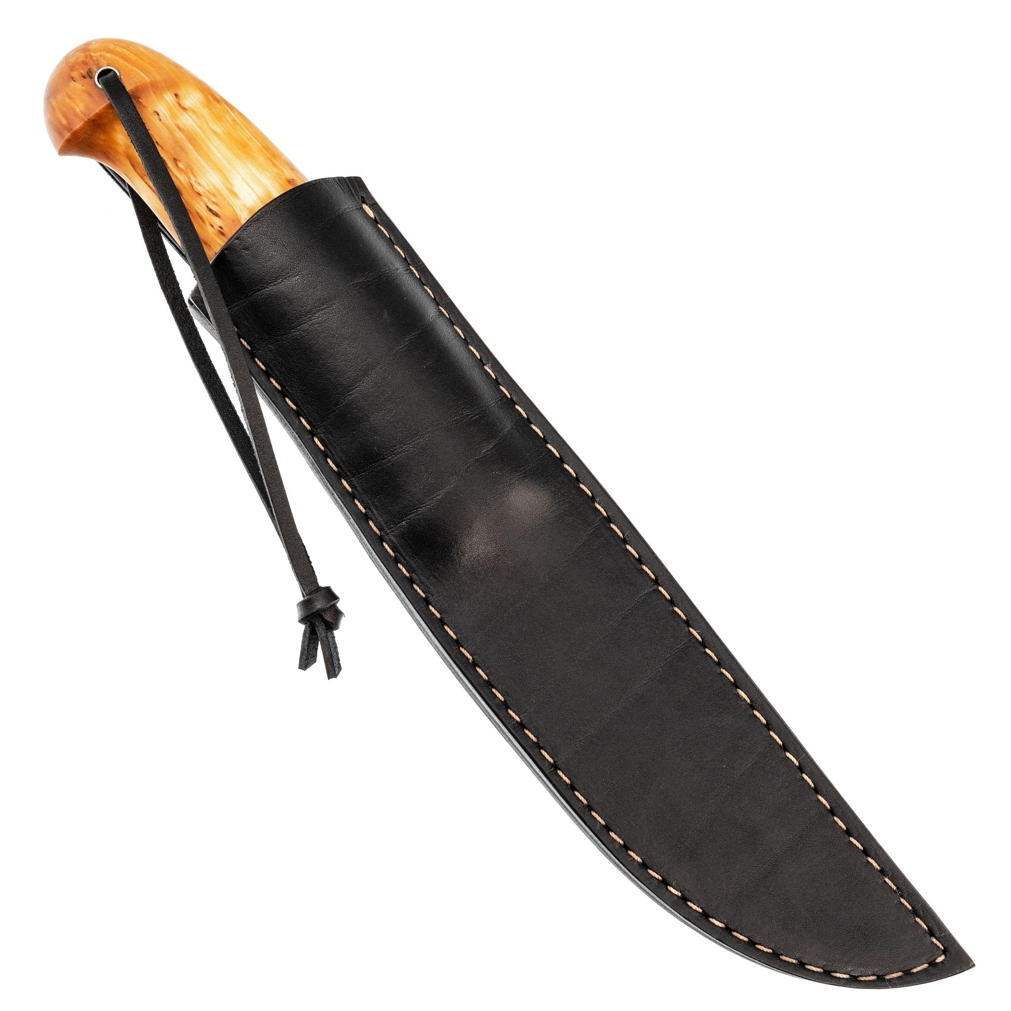 Нож Шмель, сталь D2, рукоять коричневый граб - фото 5