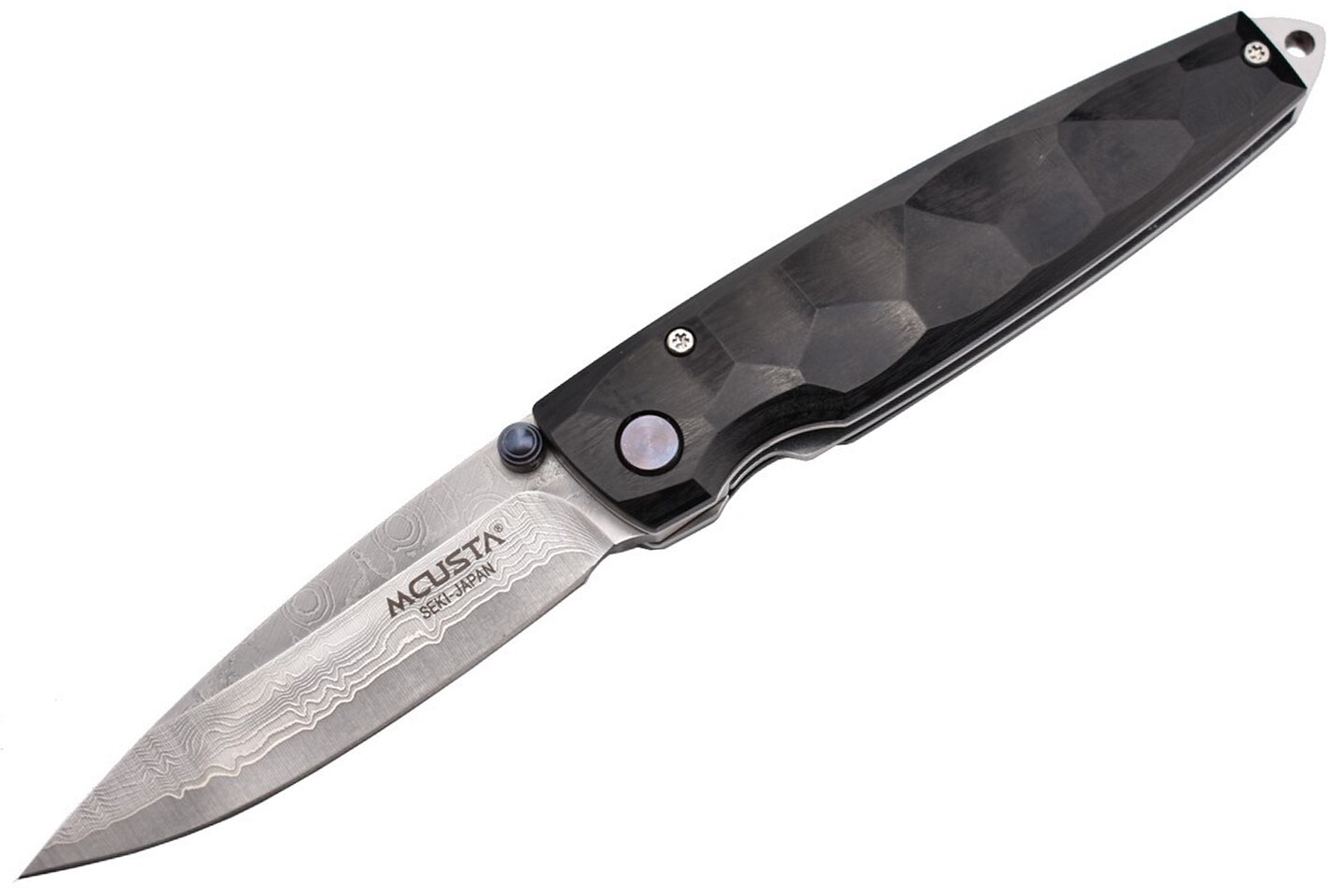 Складной нож Mcusta Shinra Emotion Tsuchi MC-0079DP, сталь VG-10, рукоять Pakka wood