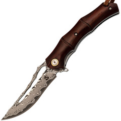 Фото Складной нож Steelclaw Аспект, сталь VG10/Damascus