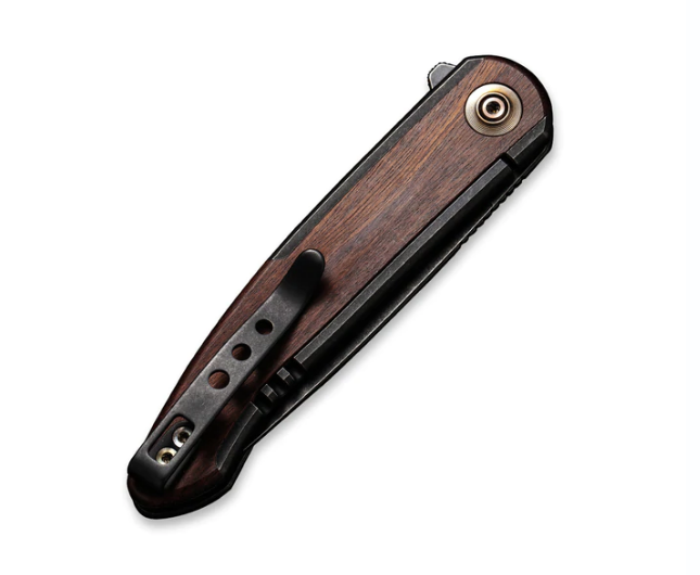 Складной нож WE Knife Smooth Sentinel Wood, CPM 20CV - фото 6