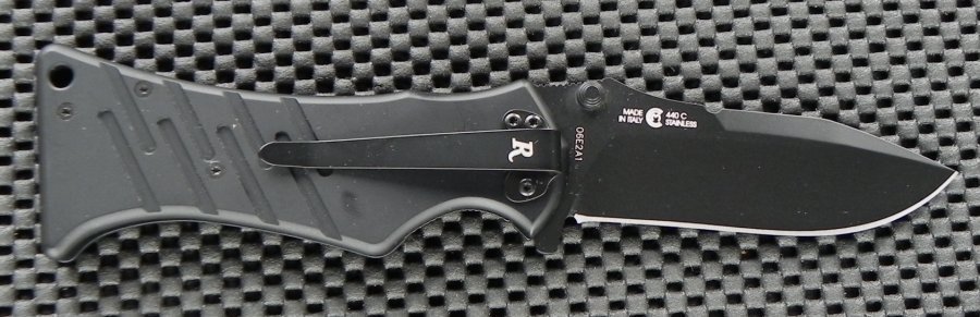 Нож складной Remington Echo II Clip Point 8.7 см, сталь Bhler N690 DLC Coating, рукоять алюминий/термопластик от Ножиков