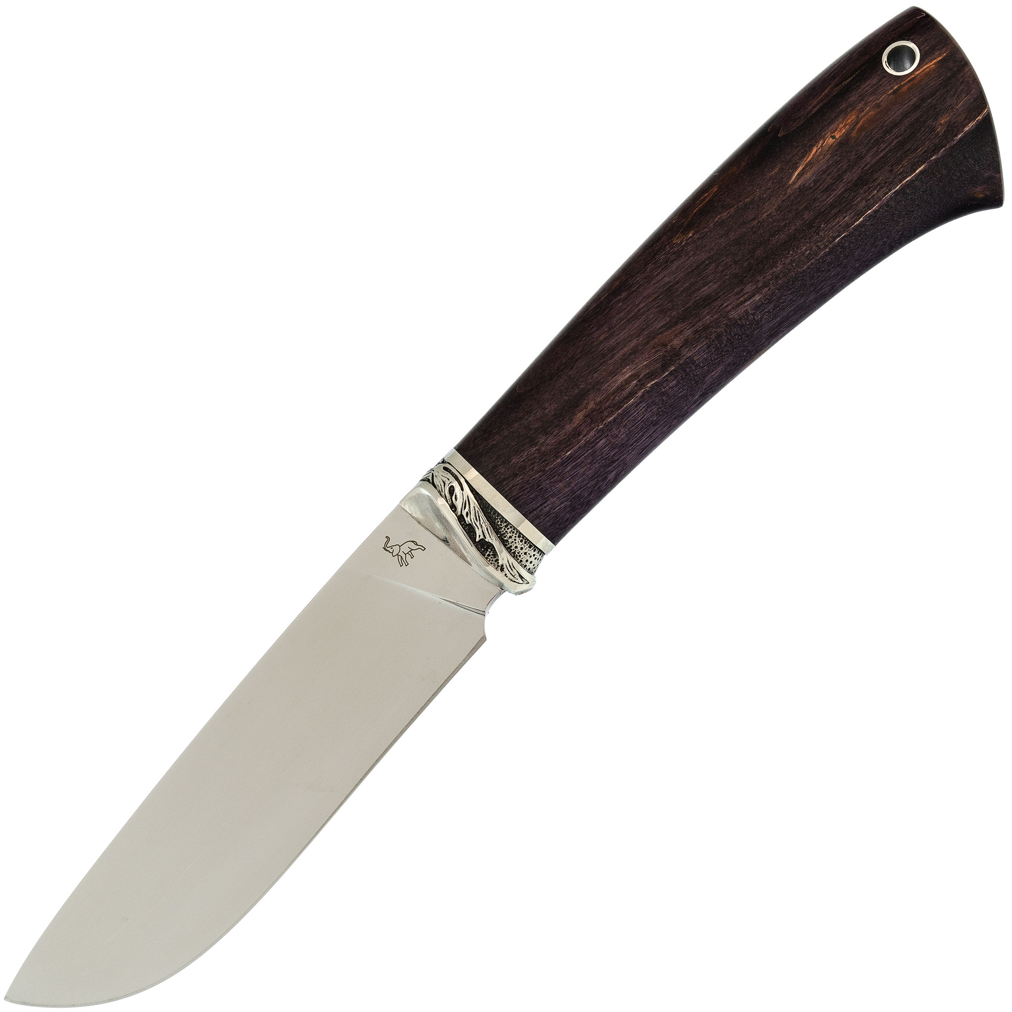 Туристический нож C2, сталь 95Х18, рукоять карельская береза нож финский 2 сталь х12мф карельская берёза