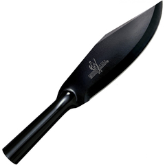 Фото Нож с фиксированным клинком Cold Steel Bowie Blade Bushman, сталь SK5, рукоять сталь, черный