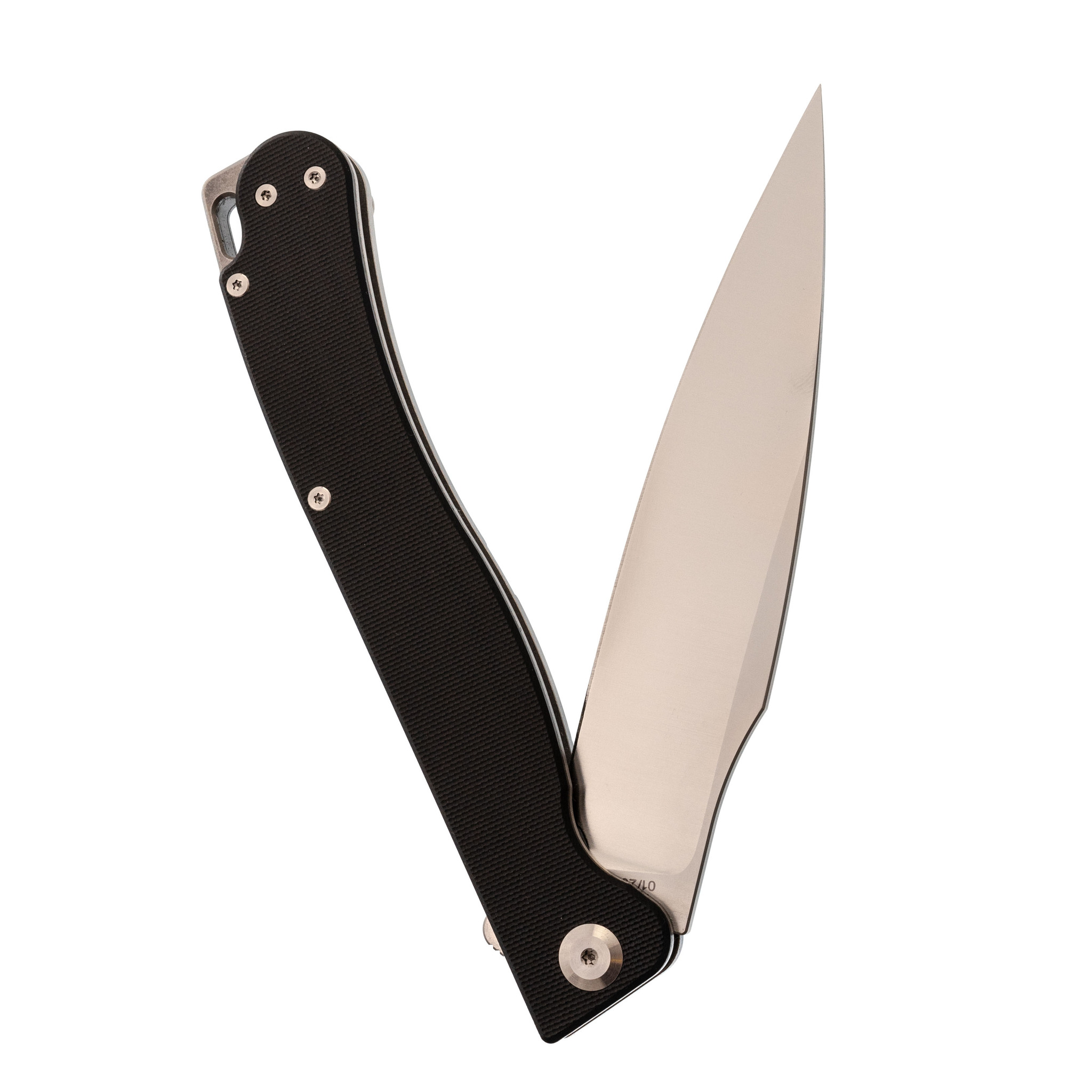 Складной нож Daggerr Condor Black Satin, сталь 154CM, рукоять G10 - фото 5