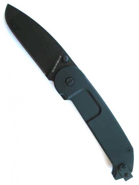 фото Складной нож extrema ratio bf2 classic drop point black, сталь bhler n690, рукоять алюминий