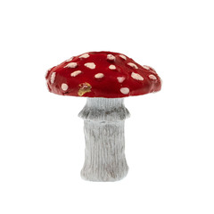 Фото Бусина для темляка Мухомор, окрашенная