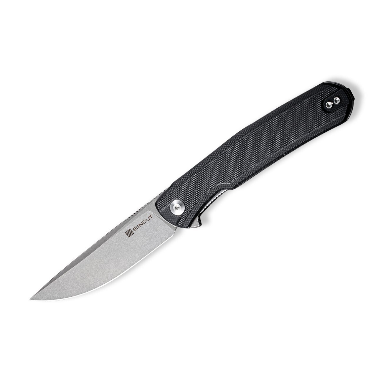фото Складной нож sencut scitus, сталь d2, рукоять g10, gray/black