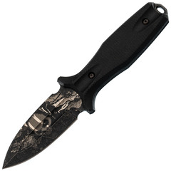 Фото Туристический нож N.C.Custom Grave 2.0, сталь AUS-8, рукоять эластрон