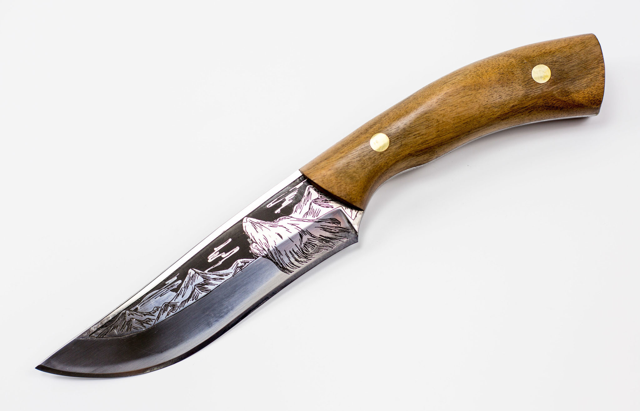 Нож Кавказ, Кизляр СТО, сталь 65х13, орех