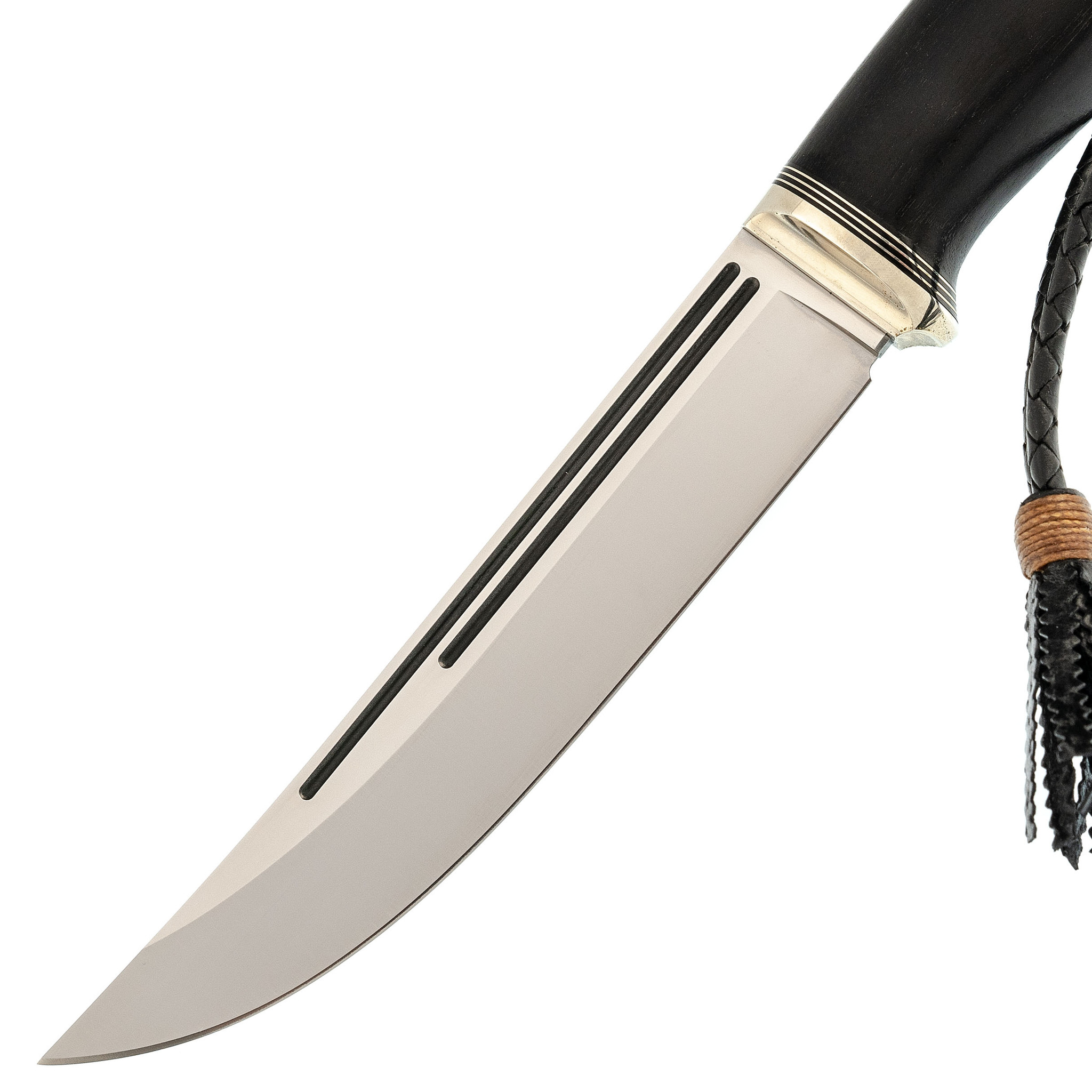 Нож Лиман Засапожный, сталь Х12МФ, стабилизированная карельская береза - фото 2