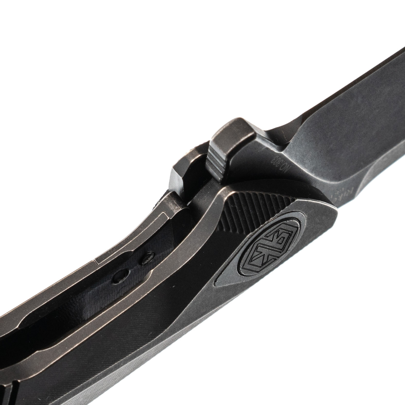 Нож складной 1508S Black Rikeknife, сталь M390, Titanium - фото 5