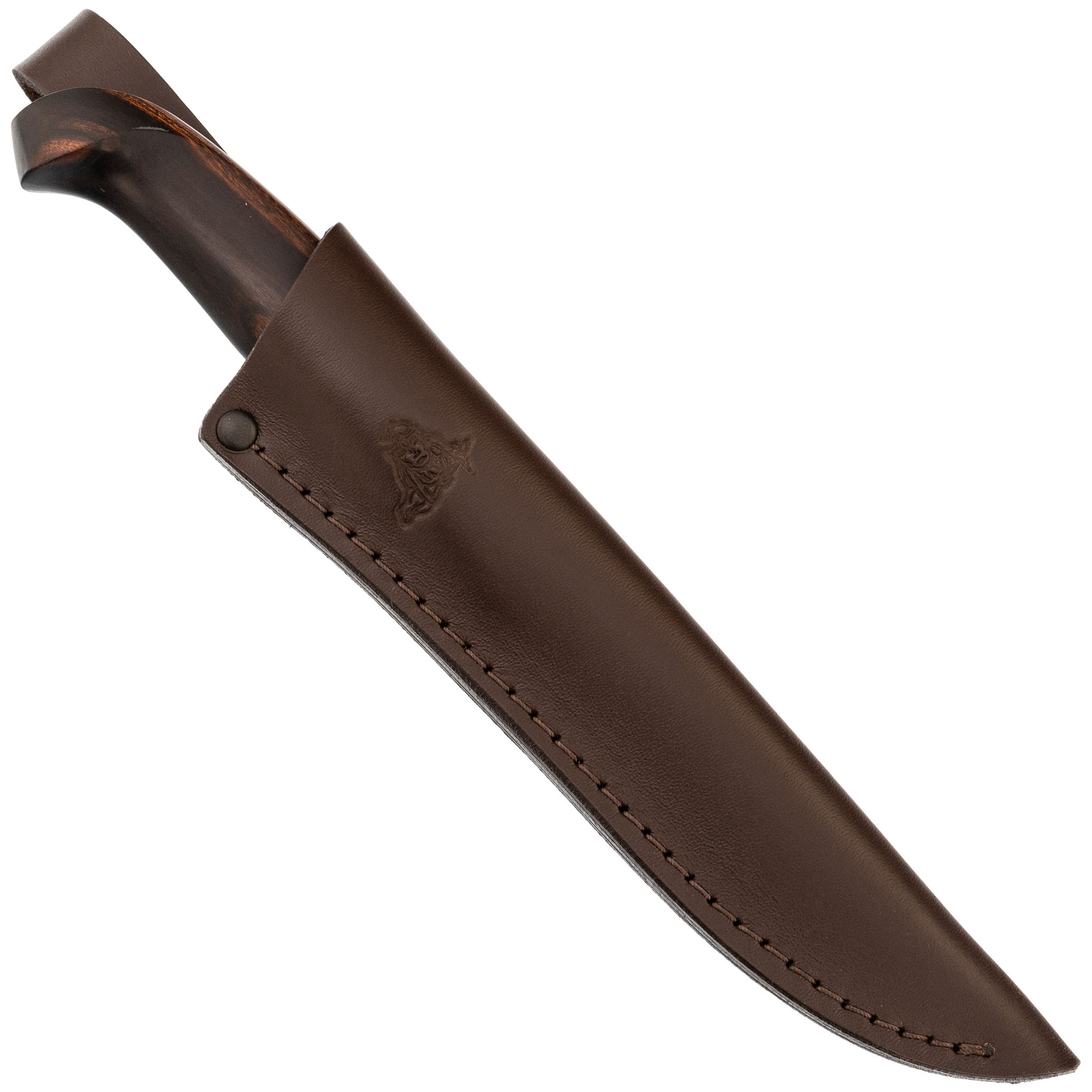 Нож Кухонный, сталь M390, рукоять карельская береза - фото 8