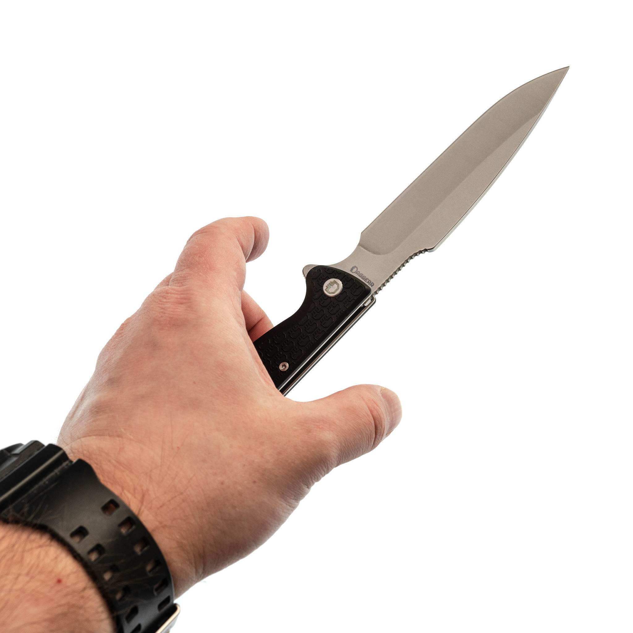 Складной нож Dagger Harpoon DL, сталь 8cr14mov, рукоять FRN - фото 8