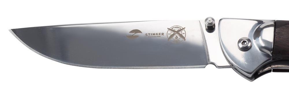 Нож складной Stinger FK-9905, сталь 3Cr13, рукоять венге - фото 2