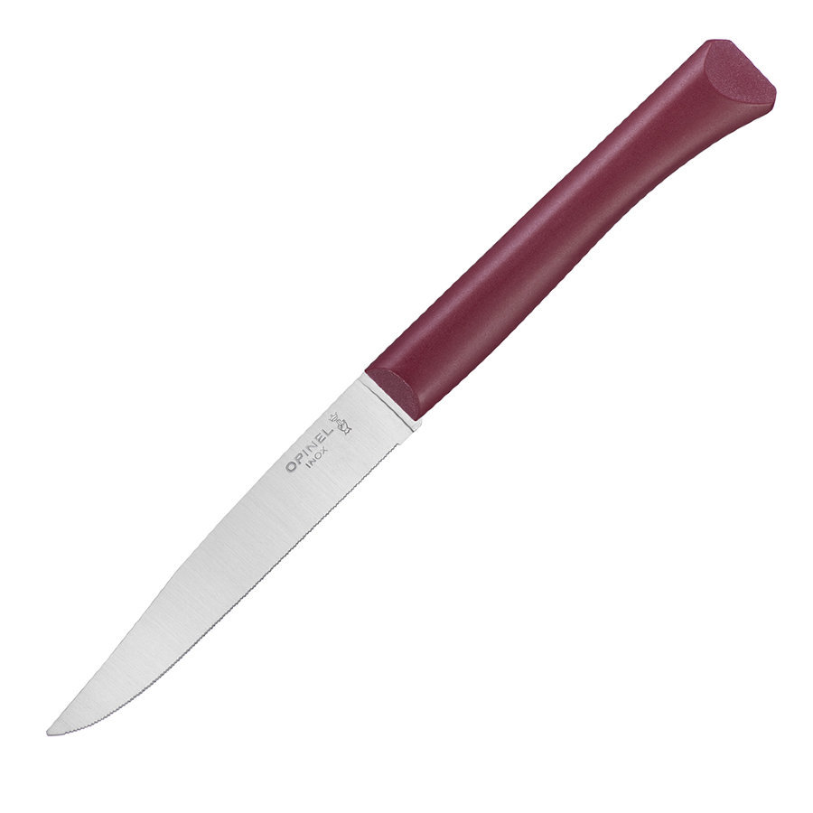 Нож столовый Opinel N°125 , полимерная ручка, нержавеющая сталь, темно-красный