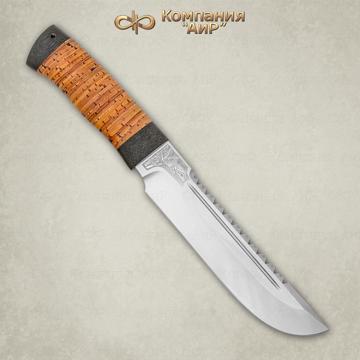 Нож Робинзон-1, береста, 100х13м от Ножиков