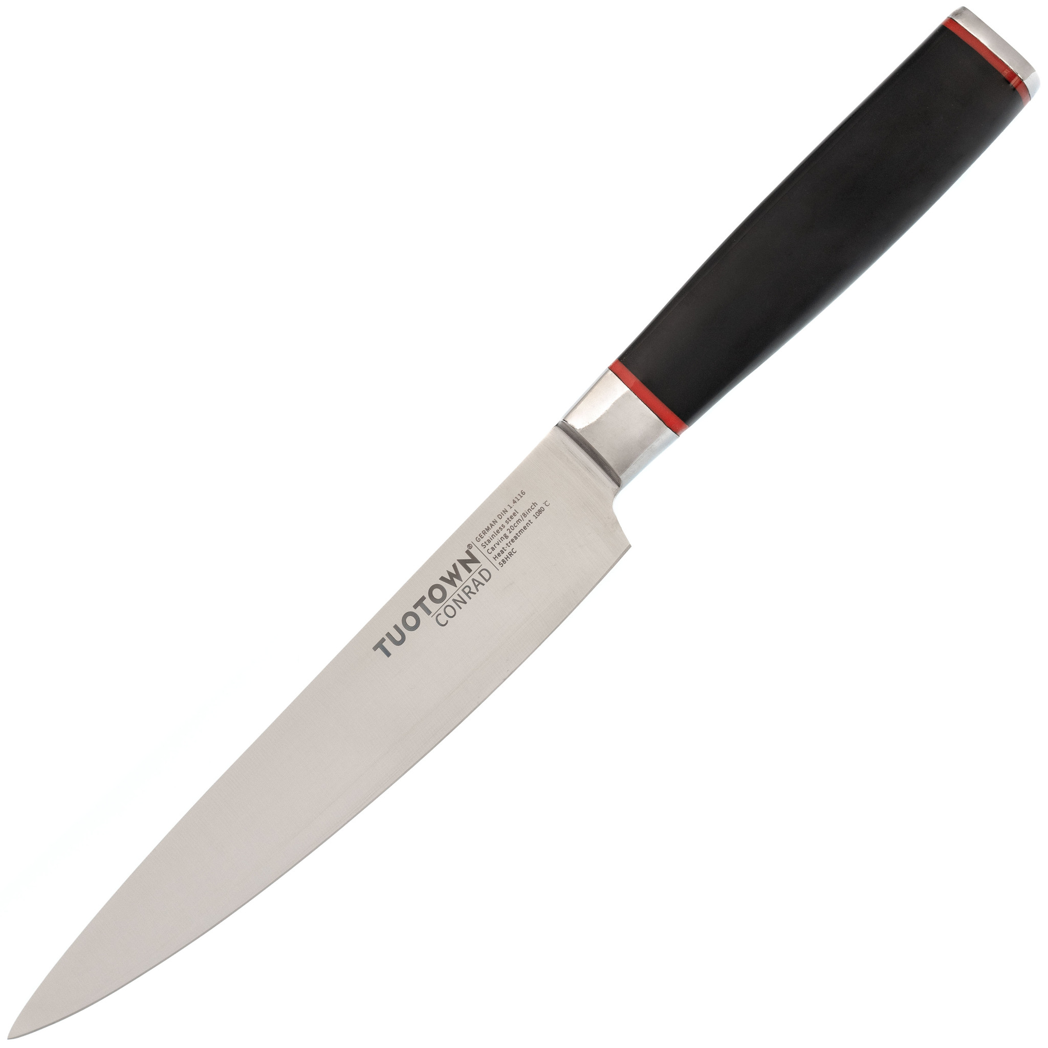 Кухонный нож для нарезки Tuotown, серия CONRAD, сталь 1.4116