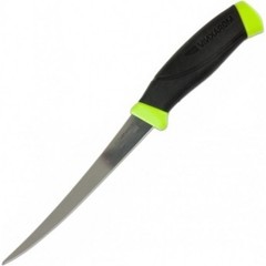 Фото Нож Morakniv Fishing Comfort Fillet 155, сталь Sandvik 12C27, рукоять пластик