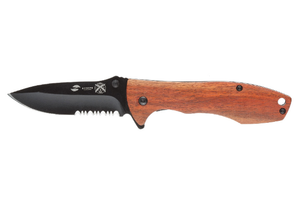 Складной нож Stinger FK-632SW, сталь 3Cr13, рукоять дерево - фото 1