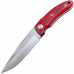 Фото Нож для выживания с фиксированным клинком Katz Predator, сталь XT-80, рукоять вишня