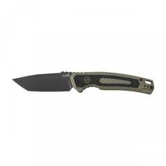 Фото Автоматический складной нож Kershaw Launch 16, сталь CPM-M4 с покрытием Cerakote, рукоять алюминий/trac-tec, оливковый