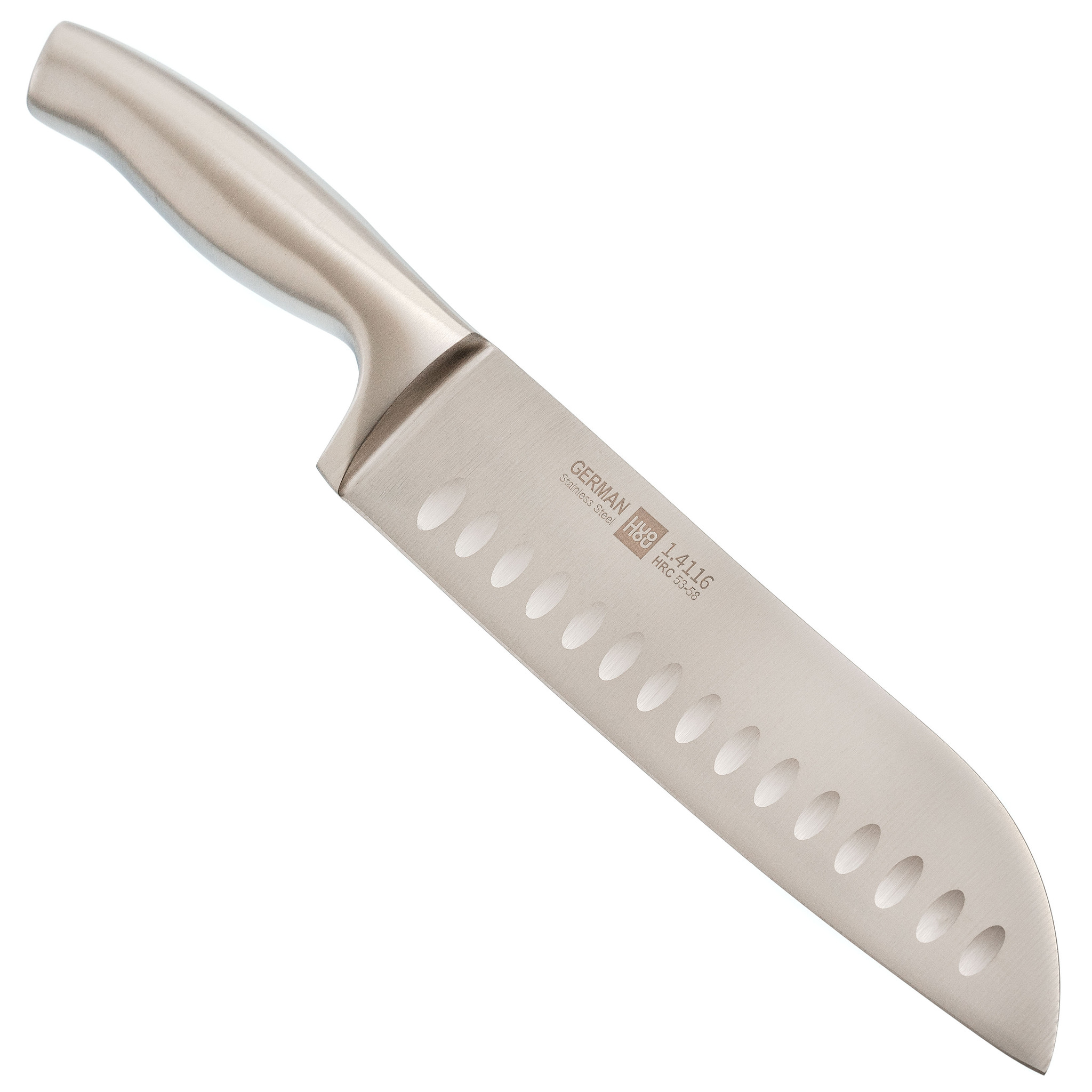 фото Набор кухонных ножей на подставке xiaomi huohou 6-piece stainless steel kitchen knife set
