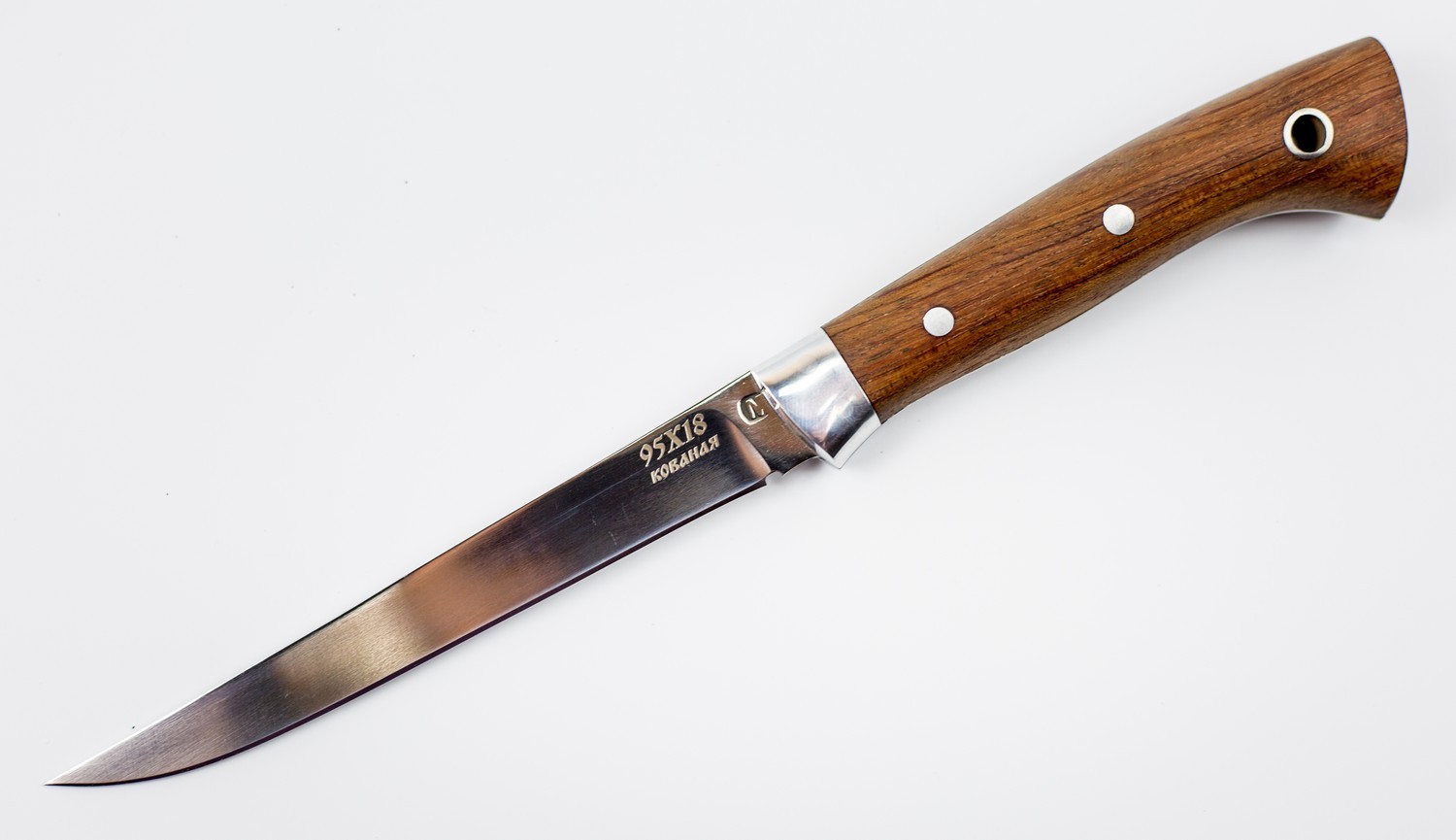фото Нож рыбный мт-48, бубинго, кованая сталь 95х18 металлист