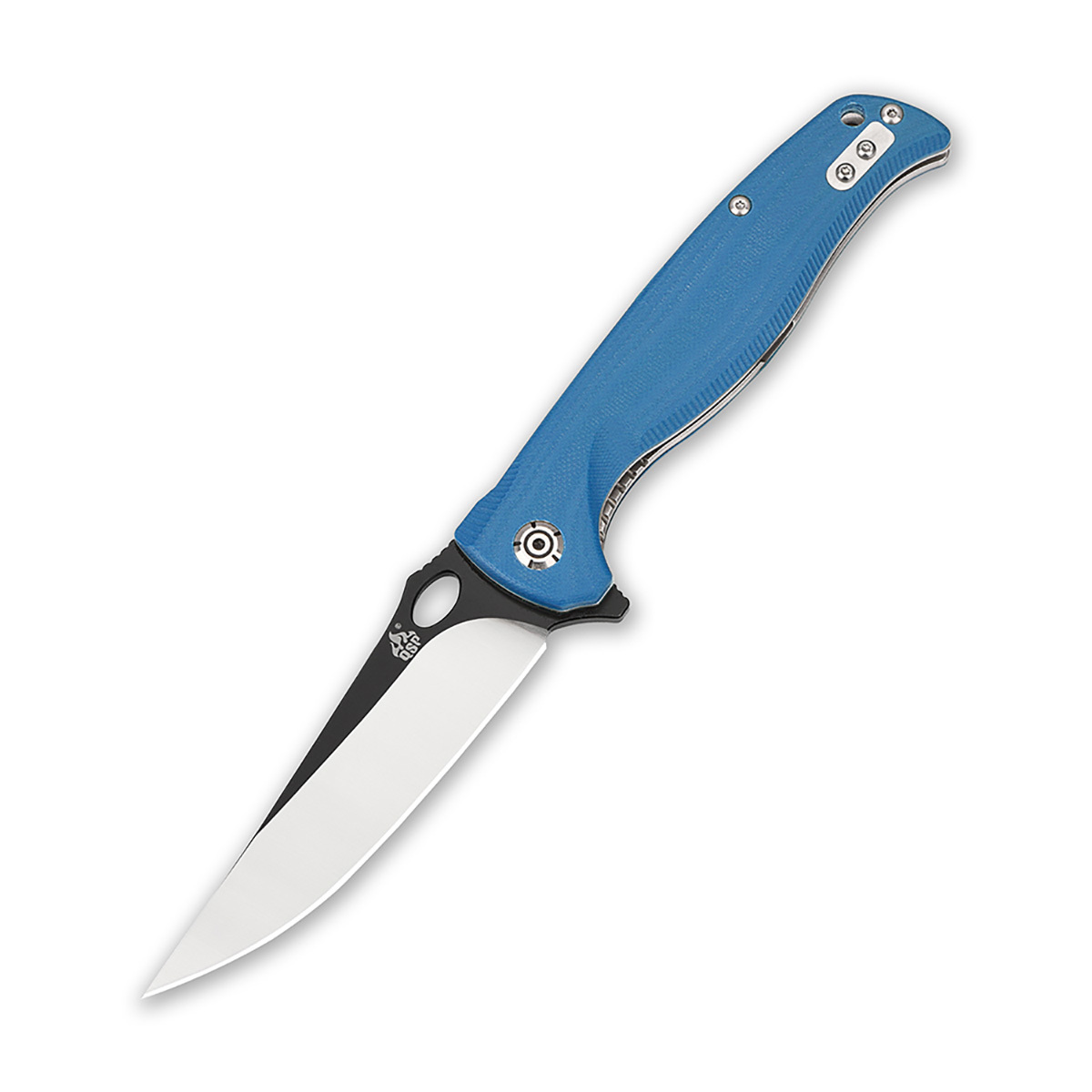 Складной нож QSP Gavial, сталь D2, рукоять G10, синий