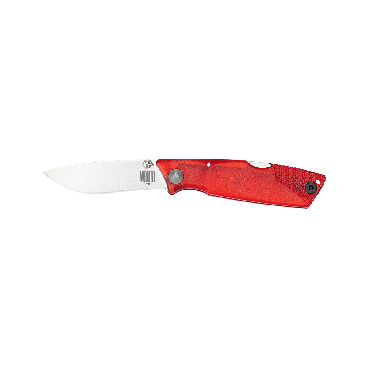 Складной нож Ontario Wraith Ice Series Fire, сталь 1.4116, рукоять пластик - фото 3