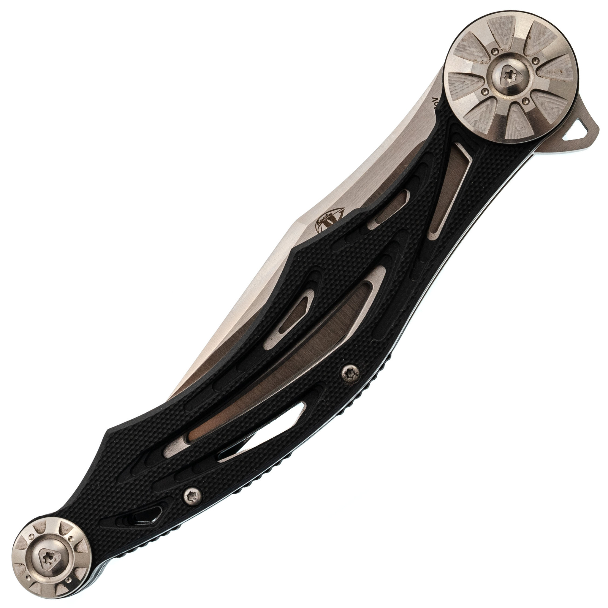 Складной нож Moto 2 Reptilian, сталь 9Cr18MoV, рукоять G10, серый - фото 9