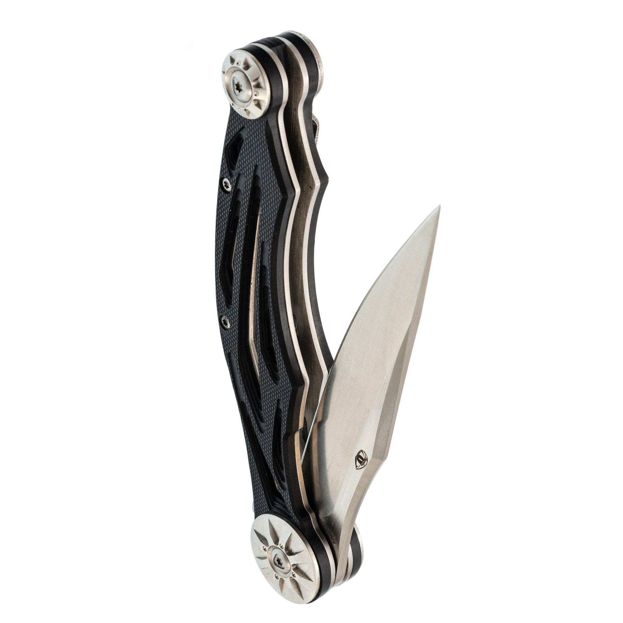 Складной нож Moto 2 Reptilian, сталь 9Cr18MoV, рукоять G10, серый - фото 4