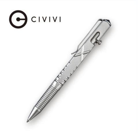 Тактическая ручка CIVIVI C-Quill Grey, алюминий