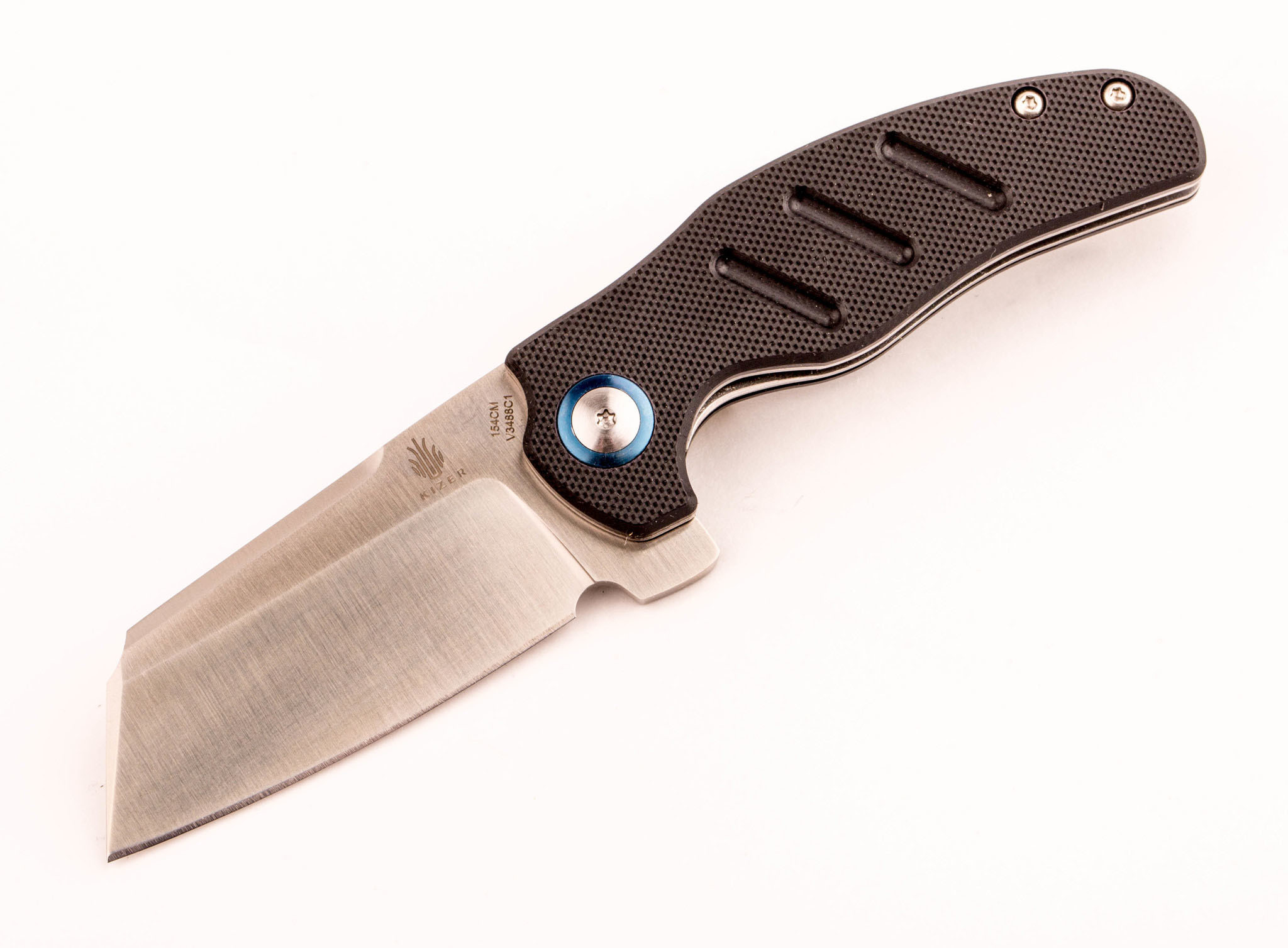 Складной нож Kizer C01C, сталь 154CM, рукоять G10 - фото 1