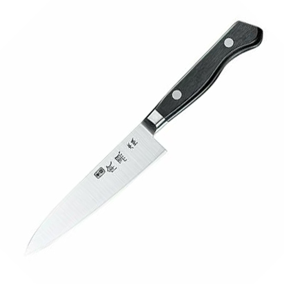 Нож кухонный универсальный Shimomura, сталь DSR1K6, рукоять pakka wood