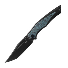Фото Складной нож Bestech Togatta 95 мм, сталь M390, рукоять титан/карбон