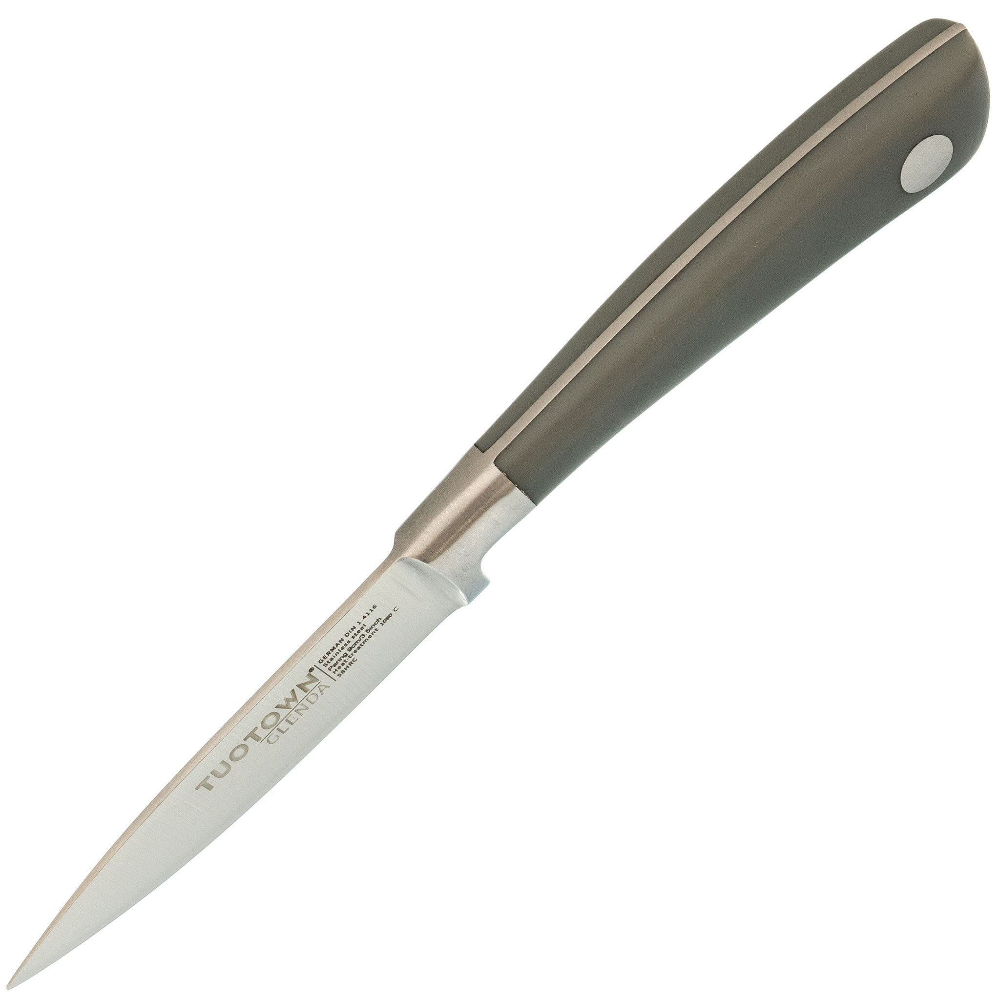 Кухонный нож овощной Tuotown, сталь 1.4116, пластик - фото 3