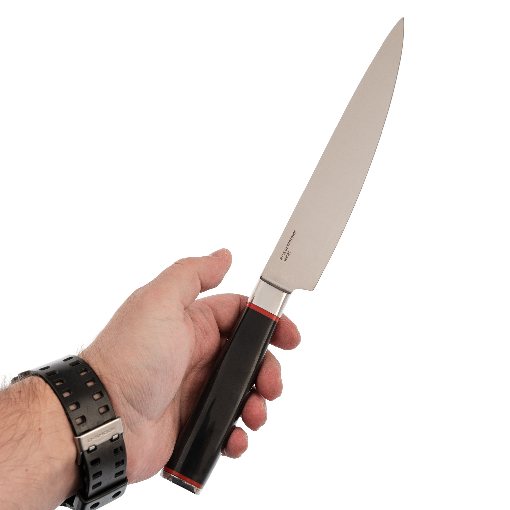 Кухонный нож для нарезки Tuotown, серия CONRAD, сталь 1.4116 - фото 5