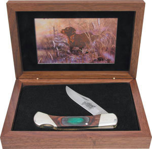 Складной нож Bear & Son, Wildlife, S297NCL, в подарочной упаковке от Ножиков