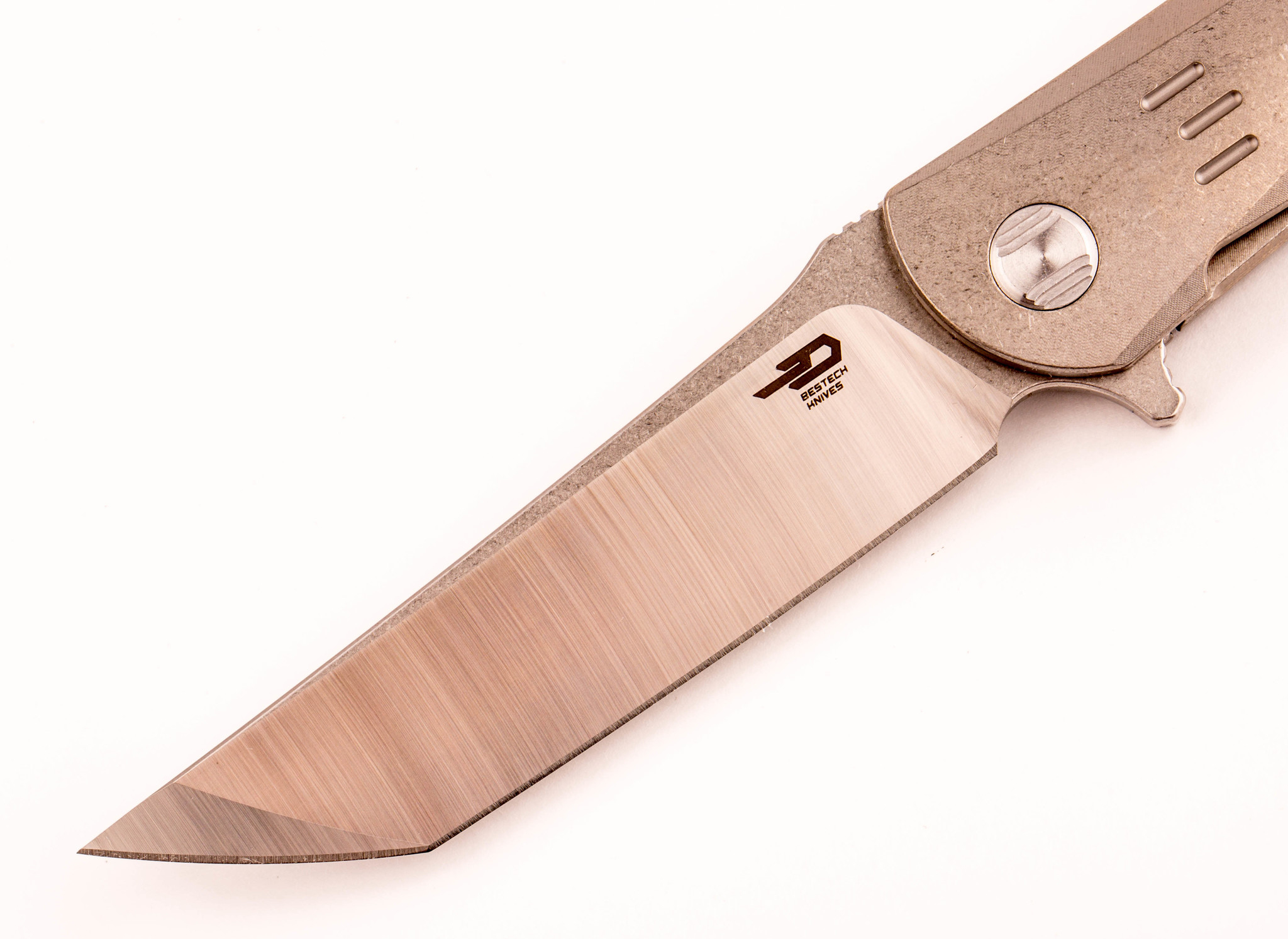 Складной нож Bestech Kendo BT1903A, сталь S35VN, рукоять титан - фото 3