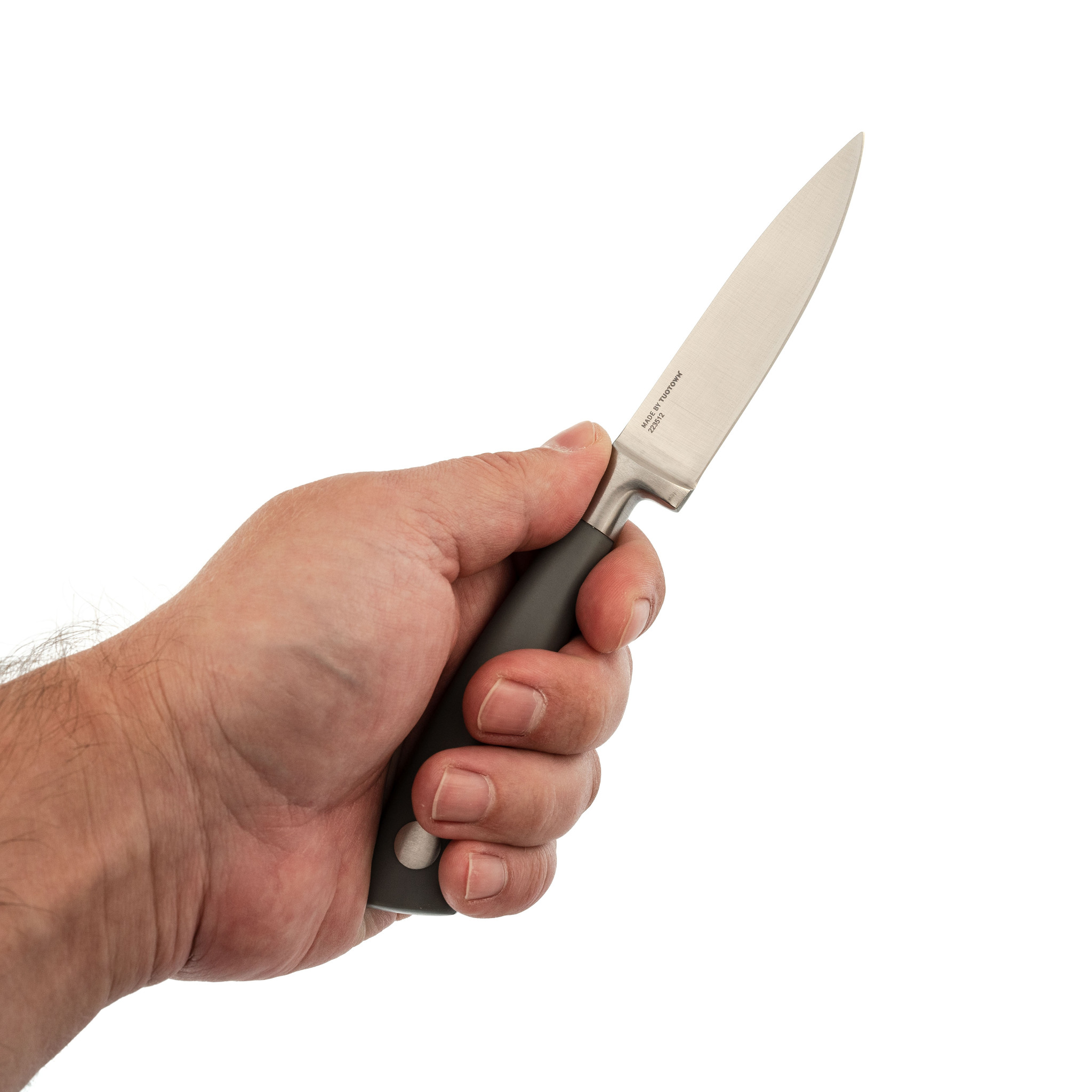Кухонный нож овощной Tuotown, сталь 1.4116, пластик - фото 5