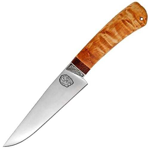 Нож Барибал 100х13м, карельская береза, АиР