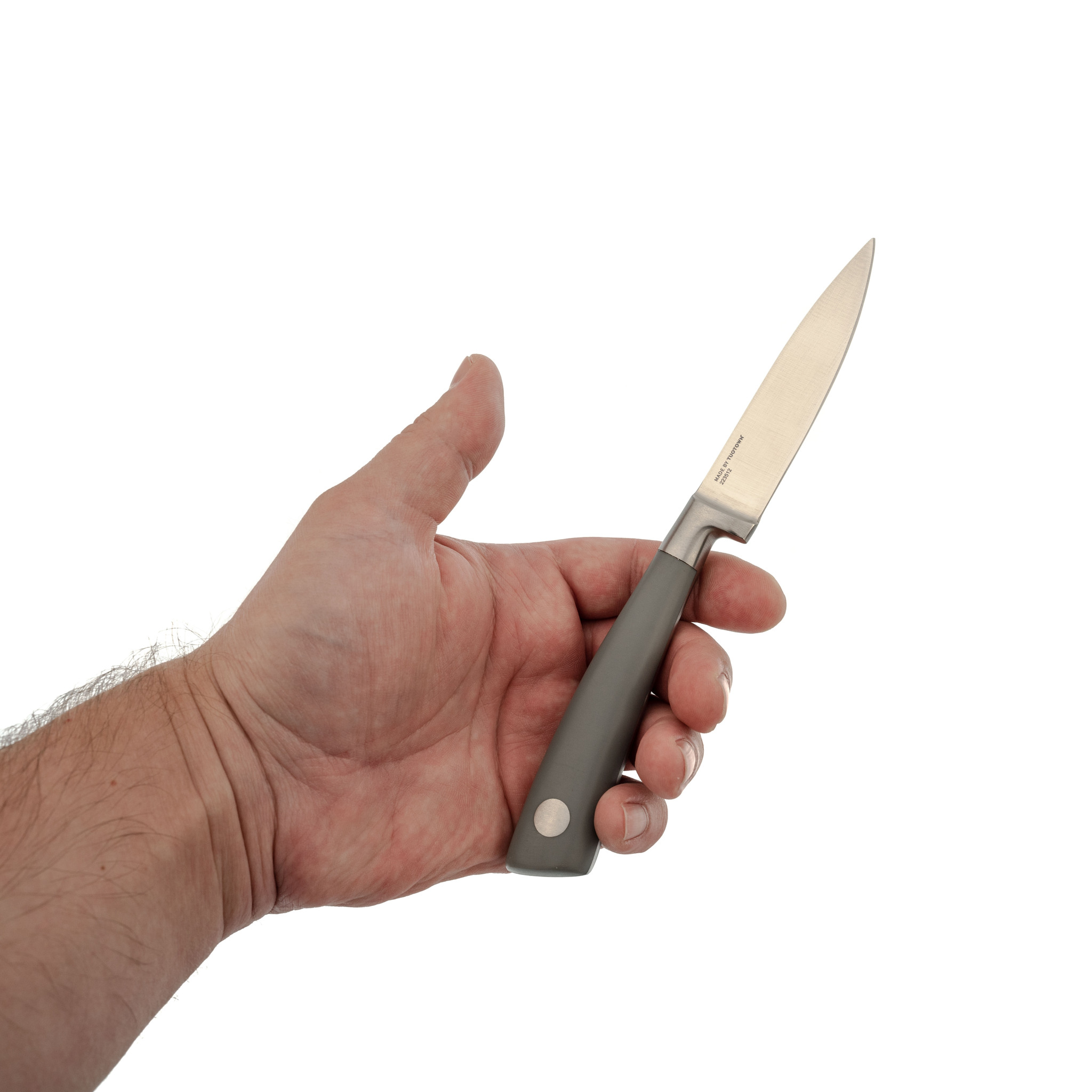 Кухонный нож овощной Tuotown, сталь 1.4116, пластик - фото 6