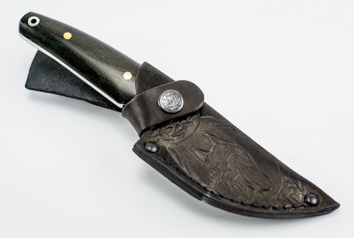 Нож цельнометаллический Вуди, Х12МФ от Ножиков