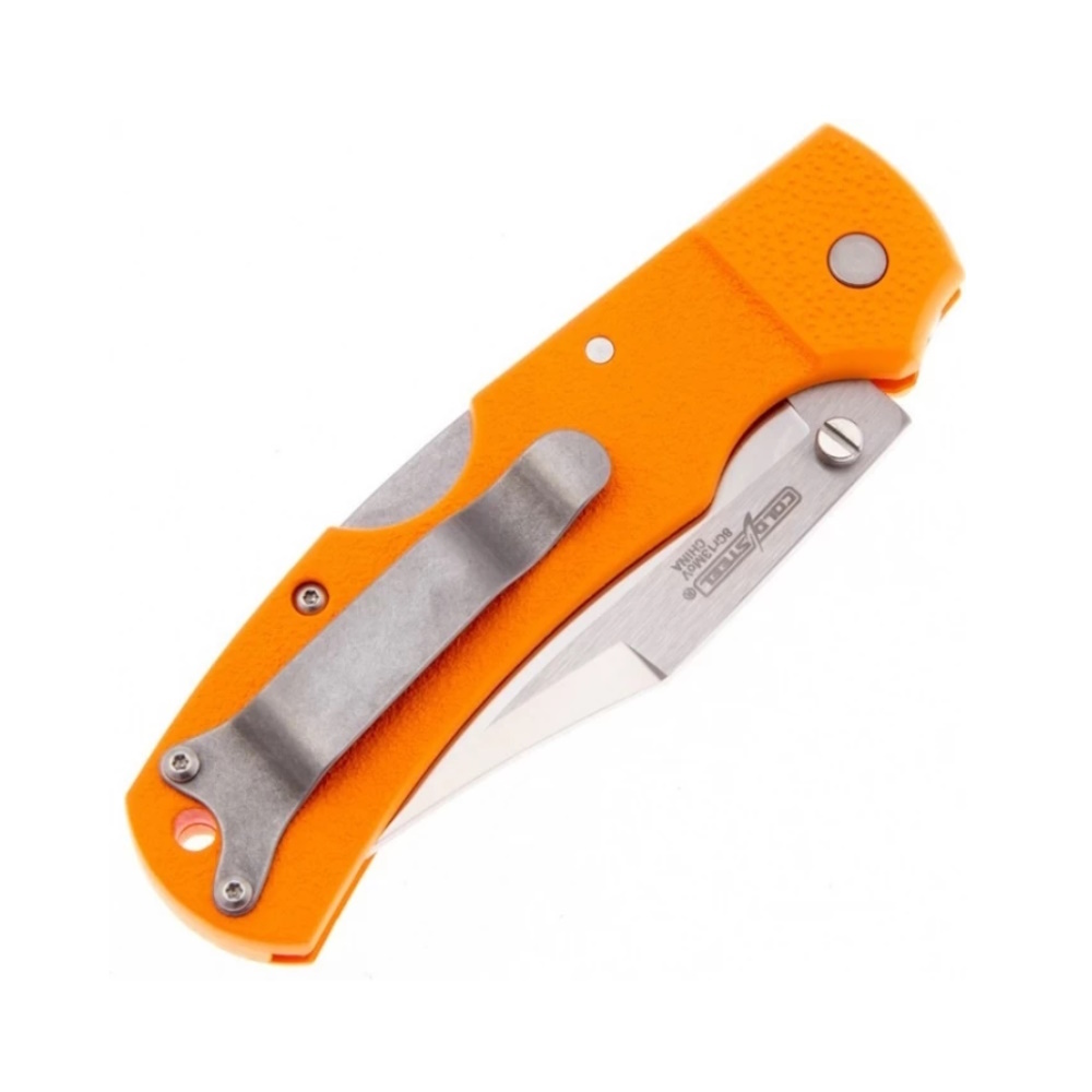 Складной нож Cold Steel Double Safe Hunter (orange), сталь 8Cr13MoV, рукоять GFN - фото 4