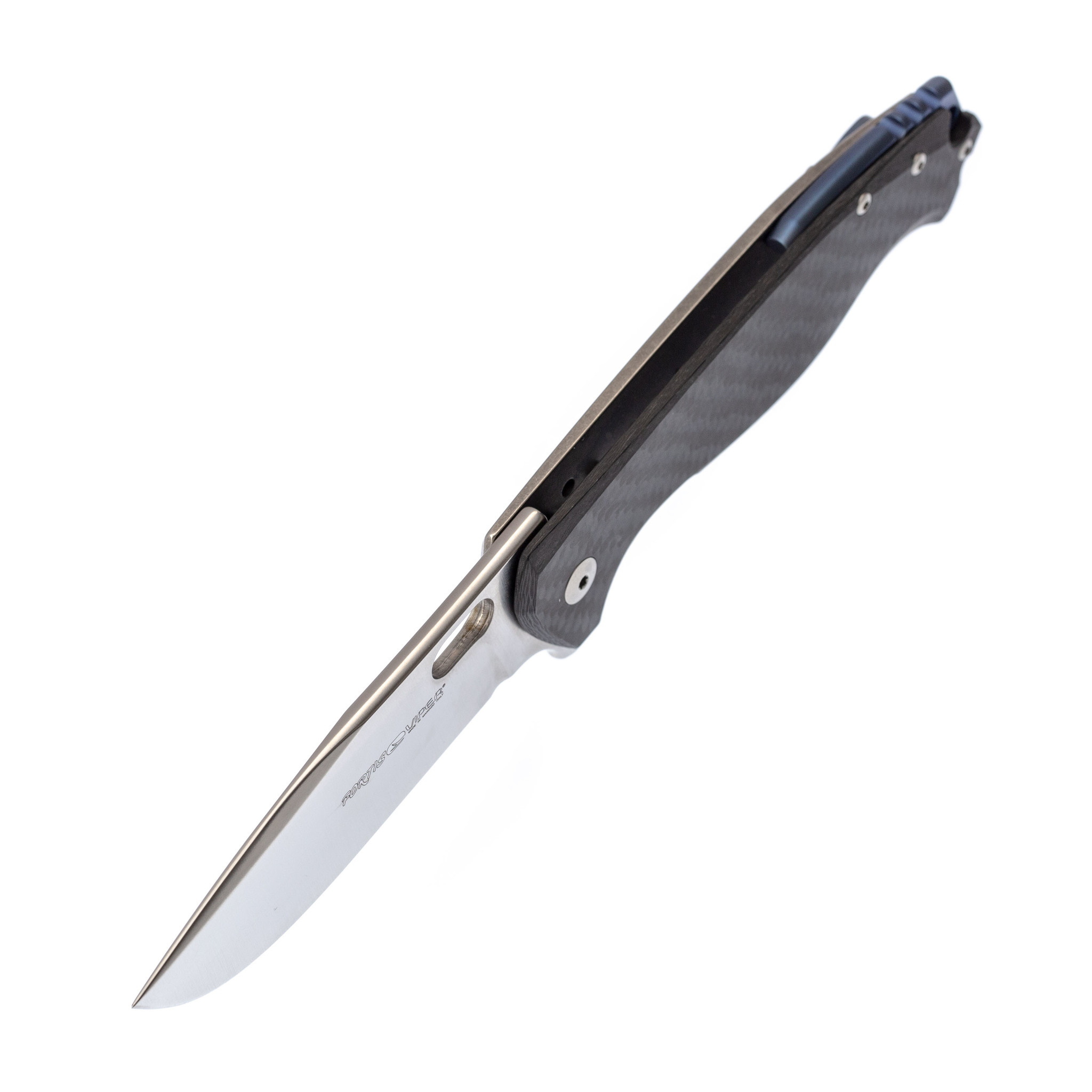 Складной нож Viper Fortis, сталь M390 Satin, Carbon Fiber от Ножиков