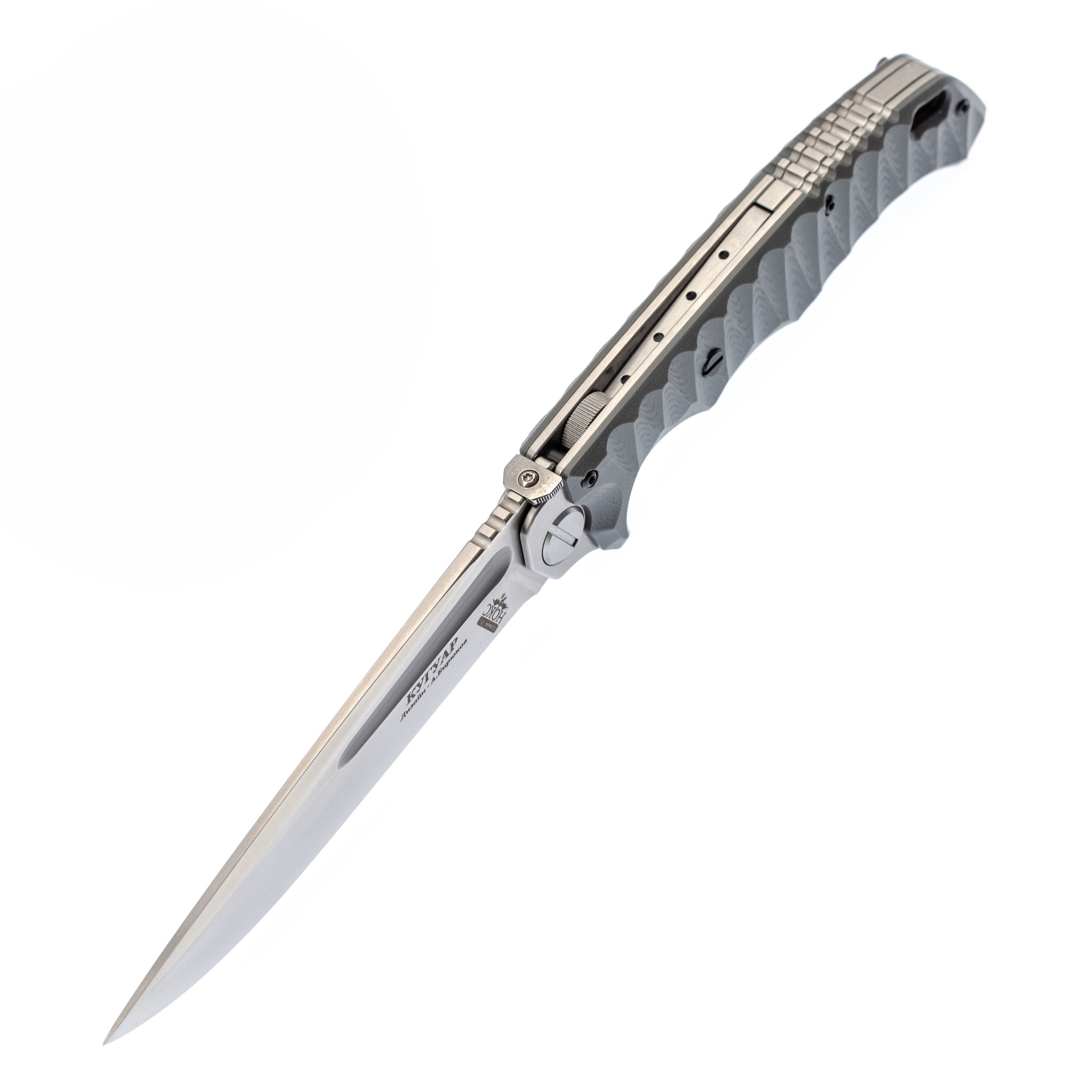 Складной нож Кугуар, сталь D2,  G10 - фото 3